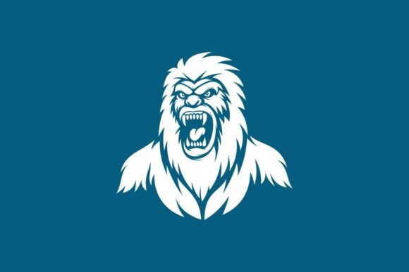Angry Yeti, Mascot Logo Vector
