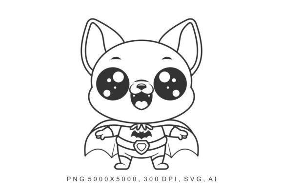 Bat - Hero: A Playful, Empowering Coloring Resource for Adults