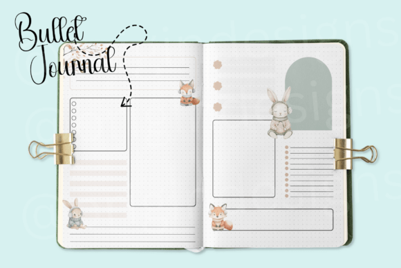 Bullet Journal Cute Animals