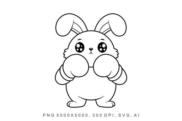 Bunny - Boxer: A Playful Vector Asset That’s Reshaping Creative Flexibility for Professionals