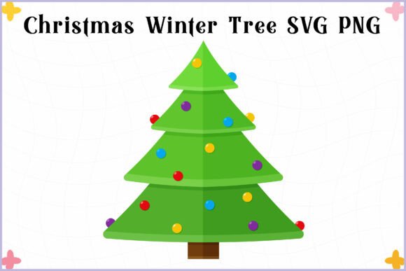 Decorative Christmas Tree SVG Vector PNG: A Versatile Holiday Design Resource