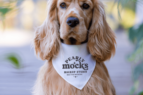 Dog Bandana Mockup 10: A Practical Asset for Designers and Pet Brand Creators