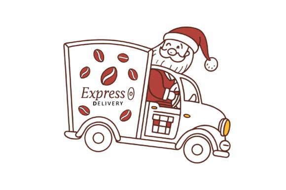 Express Delivery Christmas PNG