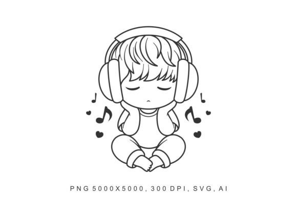 Kids - Music Coloring Pages