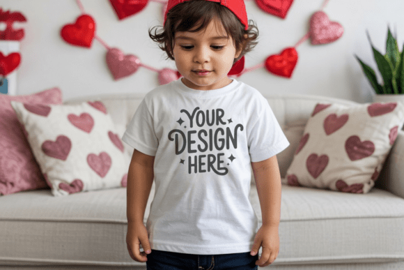 Kid’s Valentine’s Day Shirt Mockup 45: A Precision Tool for Design Clarity and Brand Consistency