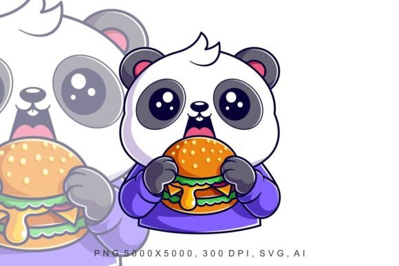 Panda Eats Burger Very Greedily: A Strategic Design Asset for Purpose-Driven Creators