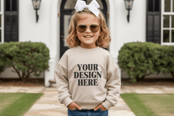 Valentine Gildan 18000B Kids Mockup 28: A Strategic Tool for Purpose-Driven Design Presentations