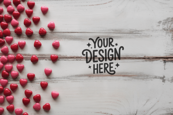 Valentine's Day Flat Lay Heart Mockup 17: A Practical Guide for Designers